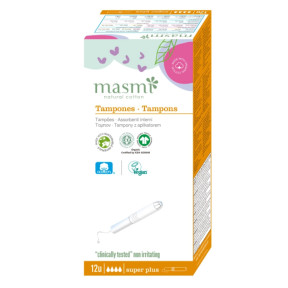 Тампоны Masmi Super Plus с аппликатором, 12 шт